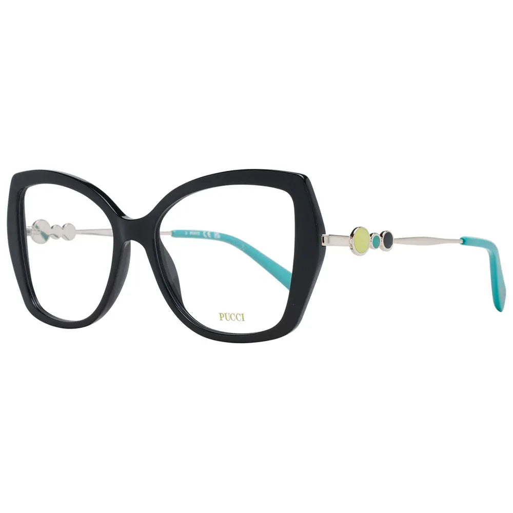 Emilio Pucci Black Plastic Glasses (Frames) - Zeiniez