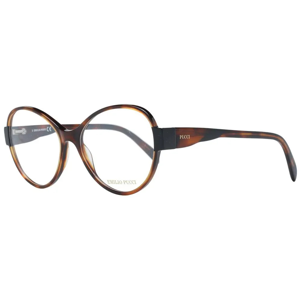 Emilio Pucci Brown Plastic Glasses (Frames) - Zeiniez