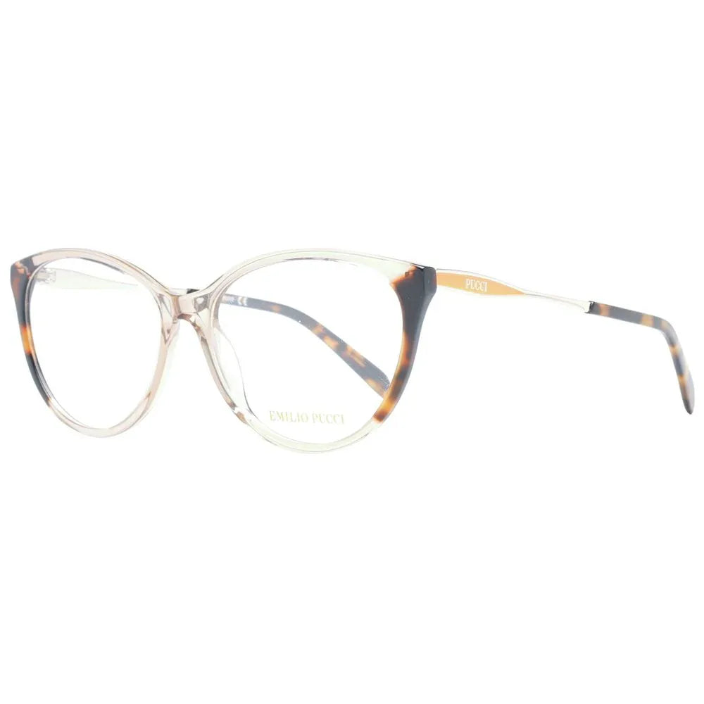 Emilio Pucci Brown Plastic Glasses (Frames) - Zeiniez