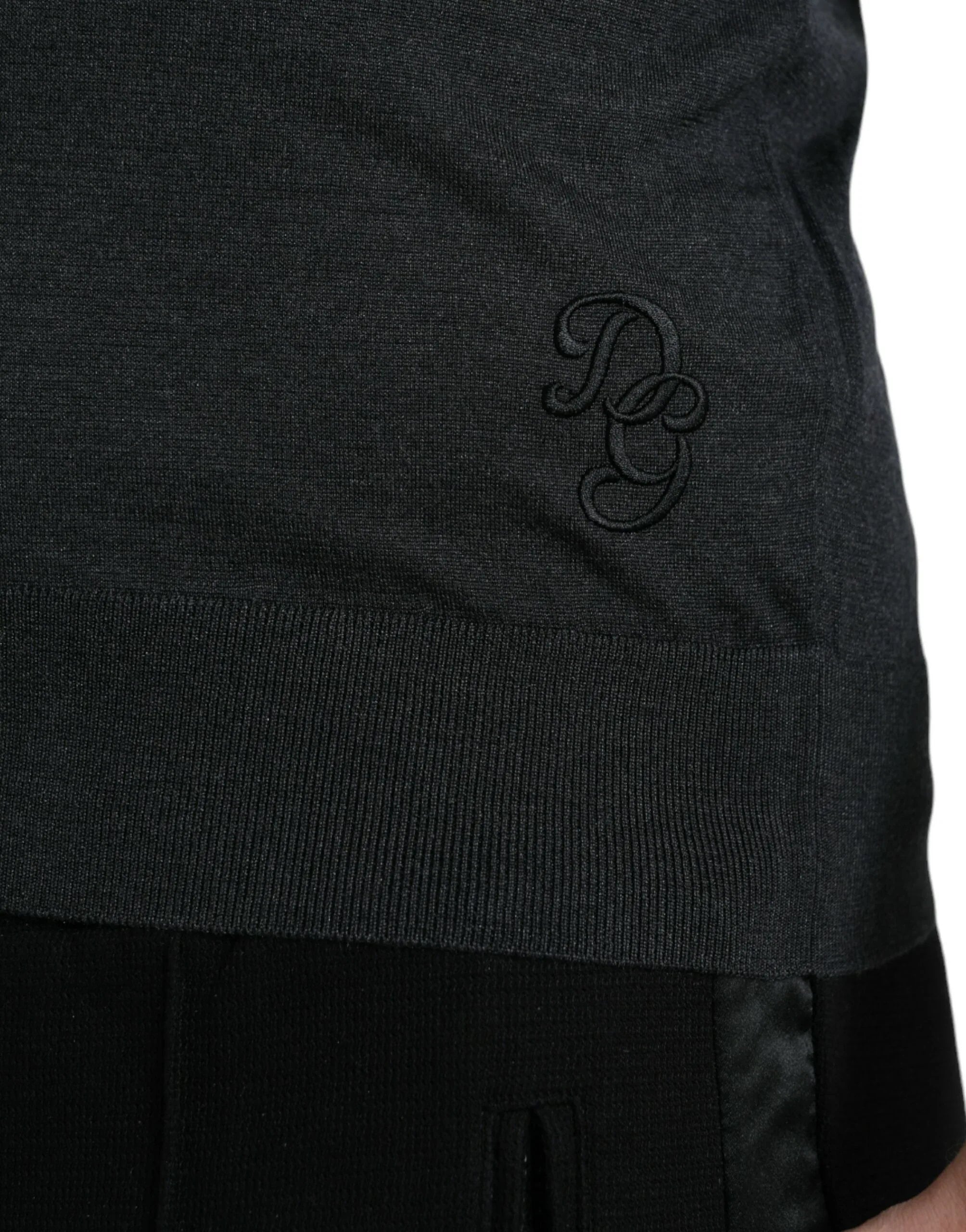 Dolce & Gabbana Dark Gray Crew Neck Short Sleeves T-shirt - Zeiniez