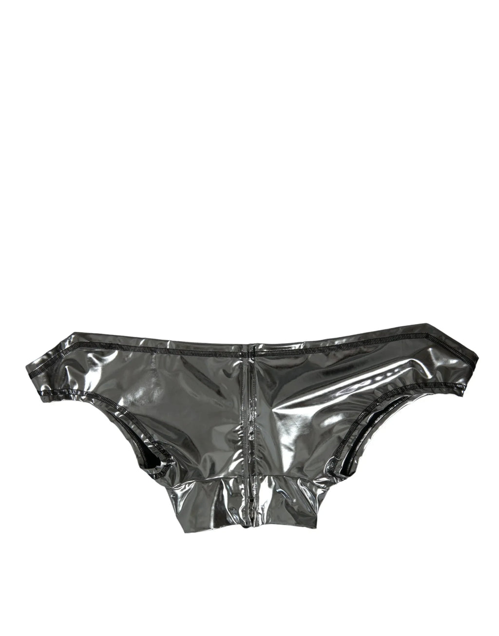 Dolce & Gabbana Silver Polyester Stretch Top - Zeiniez