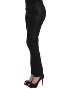 Ermanno Scervino Black Slim Jeans Denim Pants Skinny Leg Stretch - Zeiniez