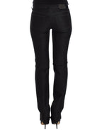 Ermanno Scervino Black Slim Jeans Denim Pants Skinny Leg Stretch - Zeiniez