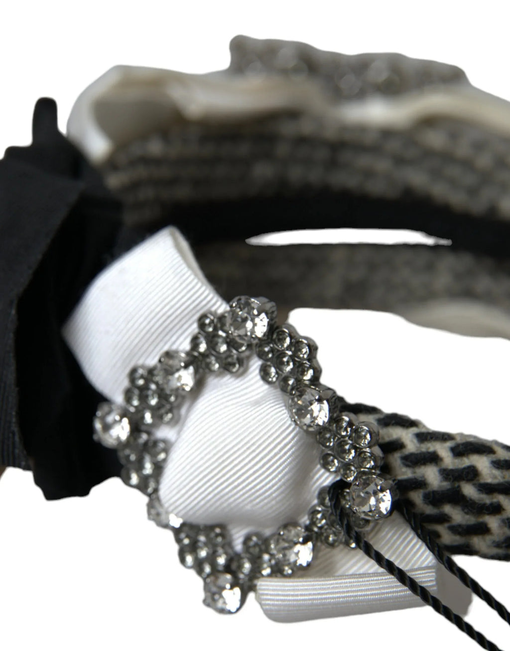 Dolce & Gabbana Multicolor Crystal Embellished Women Headband Diadem - Zeiniez