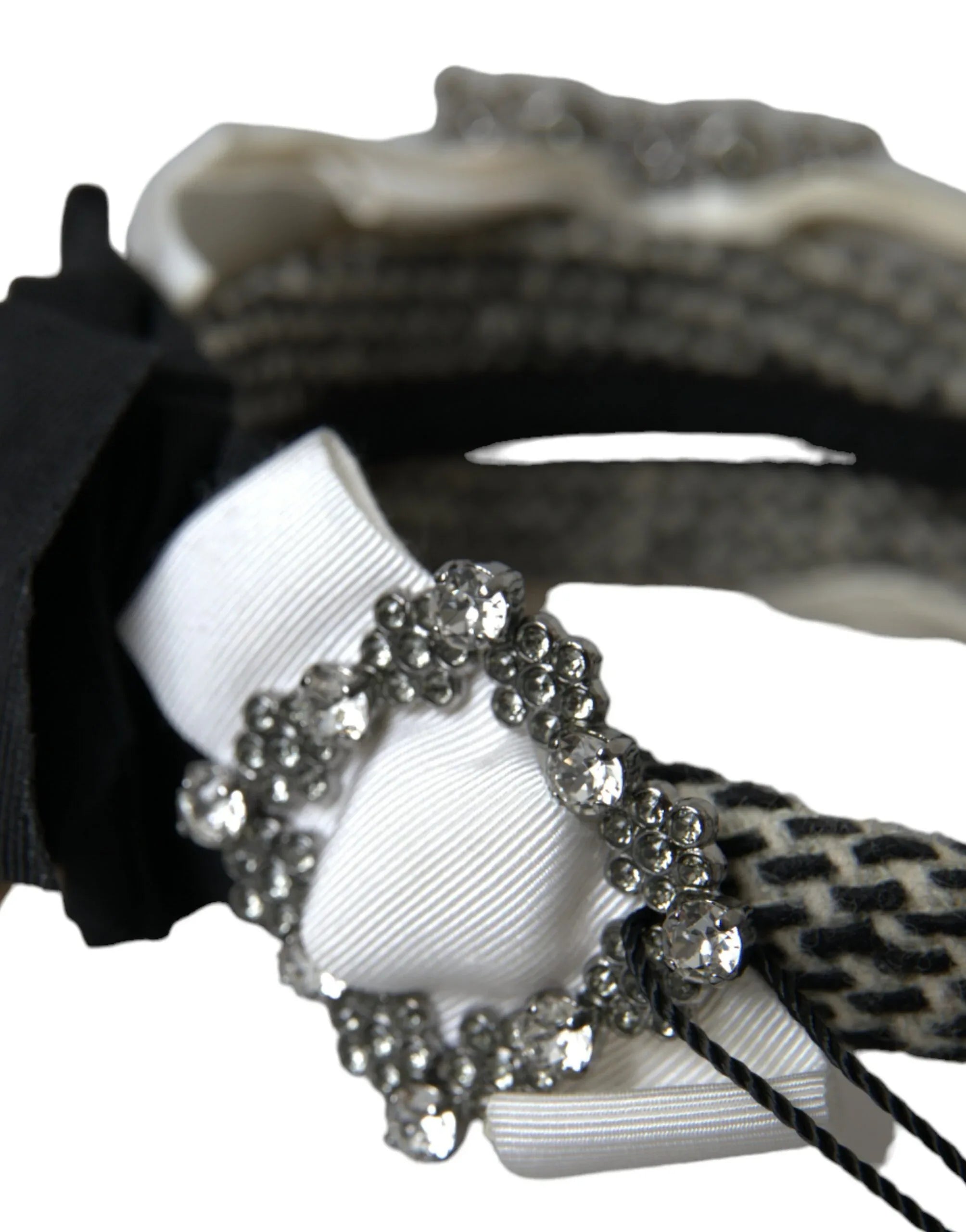 Dolce & Gabbana Multicolor Crystal Embellished Women Headband Diadem - Zeiniez