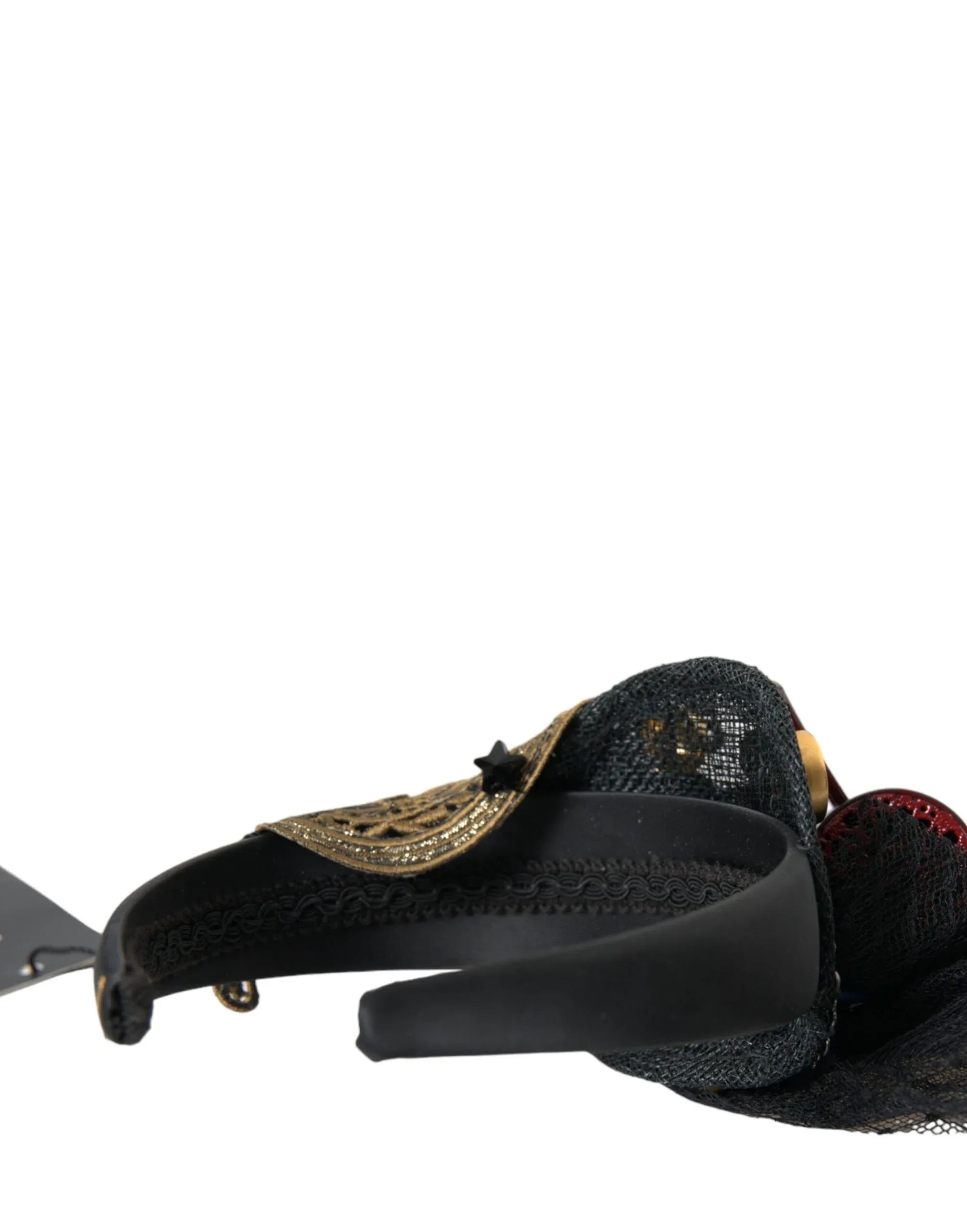 Dolce & Gabbana Multicolor Missile Rocket Crystal Stars Headband Diadem - Zeiniez