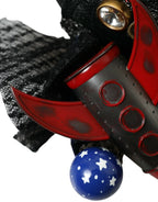 Dolce & Gabbana Multicolor Missile Rocket Crystal Stars Headband Diadem - Zeiniez