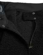 Dolce & Gabbana Black High Waist A-line Knee Length Skirt - Zeiniez