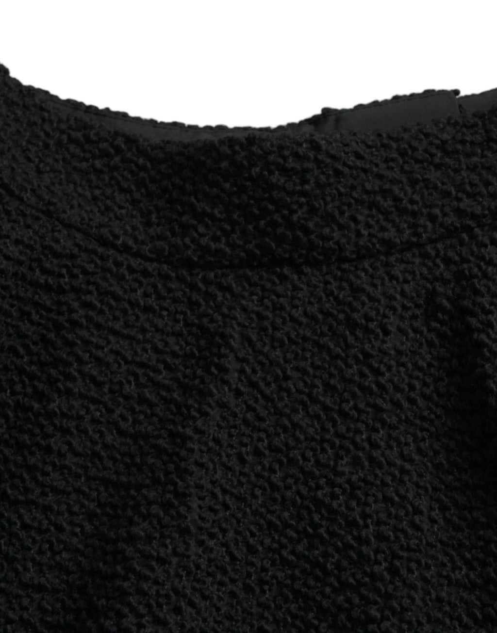 Dolce & Gabbana Black High Waist A-line Knee Length Skirt - Zeiniez