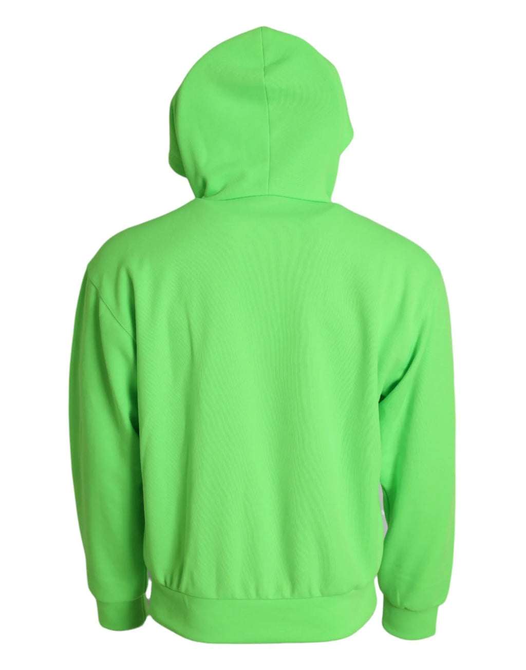 Dolce & Gabbana Neon Green Hooded Full Zip Top Sweater - Zeiniez