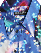 Dolce & Gabbana Multicolor Luminarie Slim MARTINI Shirt - Zeiniez