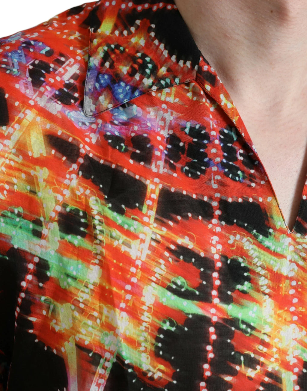 Dolce & Gabbana Multicolor Luminarie Print Cotton T-shirt - Zeiniez