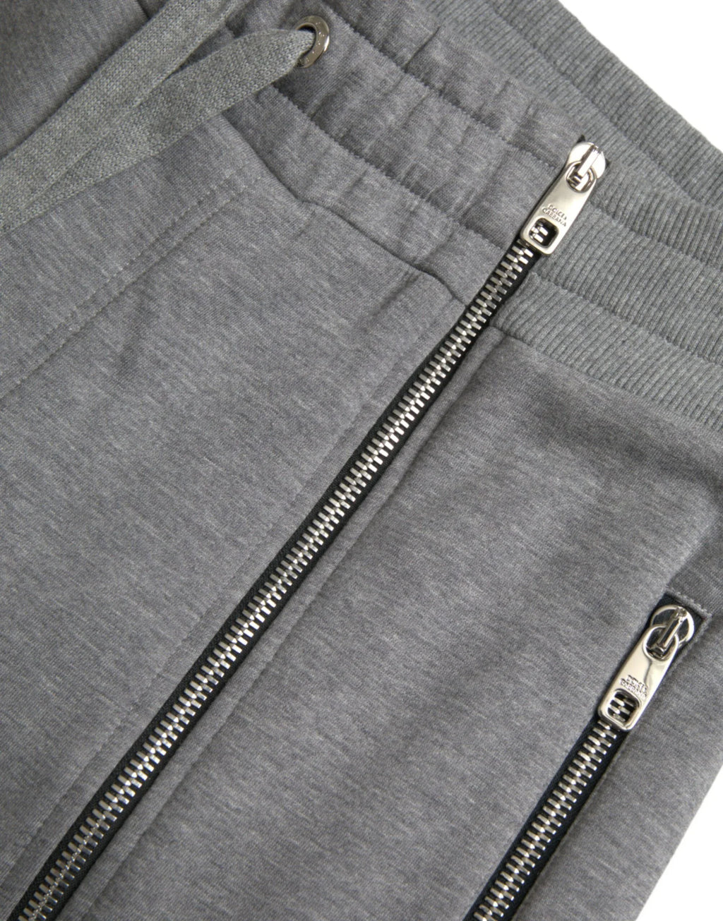 Dolce & Gabbana Gray Cotton Jogger Skinny Sweatpants Pants - Zeiniez