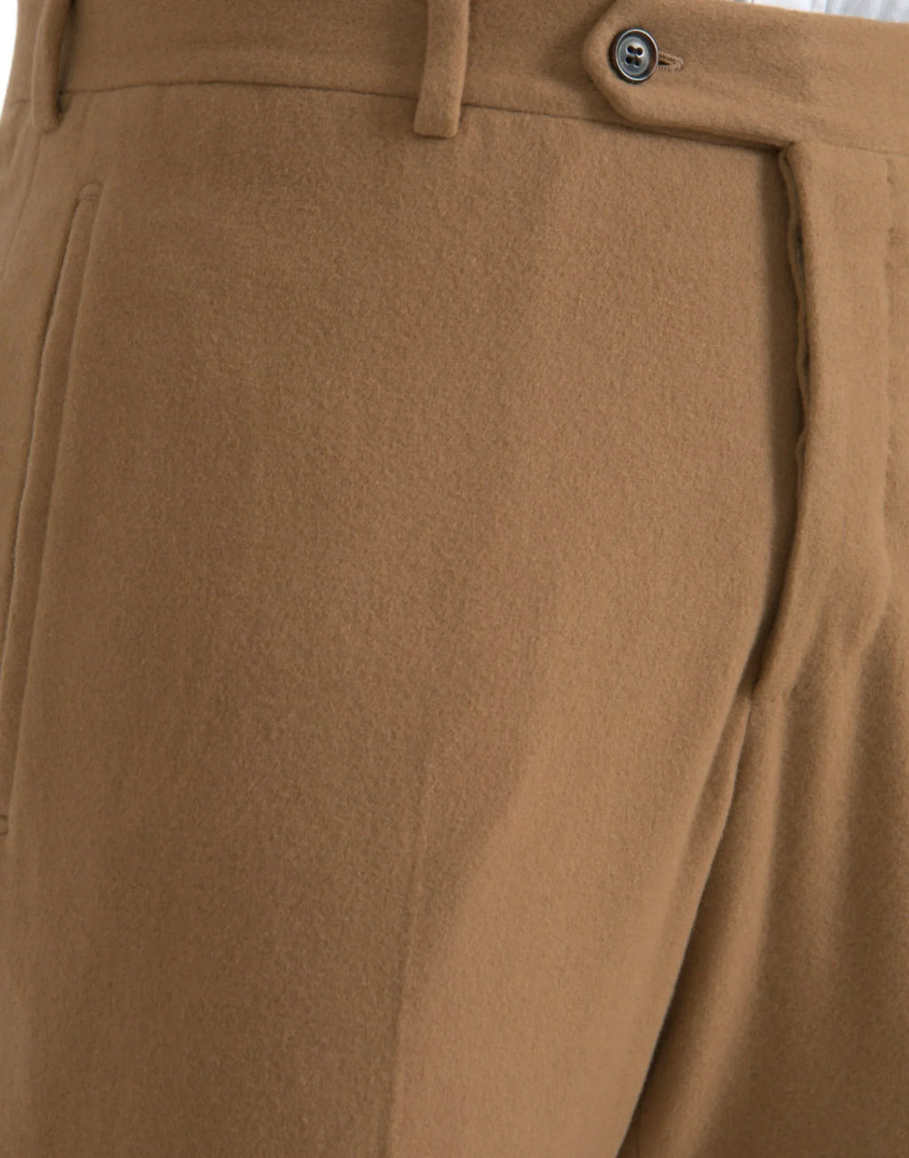 Prada Beige Cashmere Men Straight Fit Dress Pants - Zeiniez