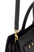 Saint Laurent Black Calf Leather Sac De Jour Handbag - Zeiniez