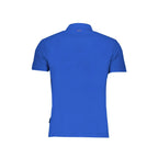 Napapijri Blue Cotton Polo Shirt - Zeiniez