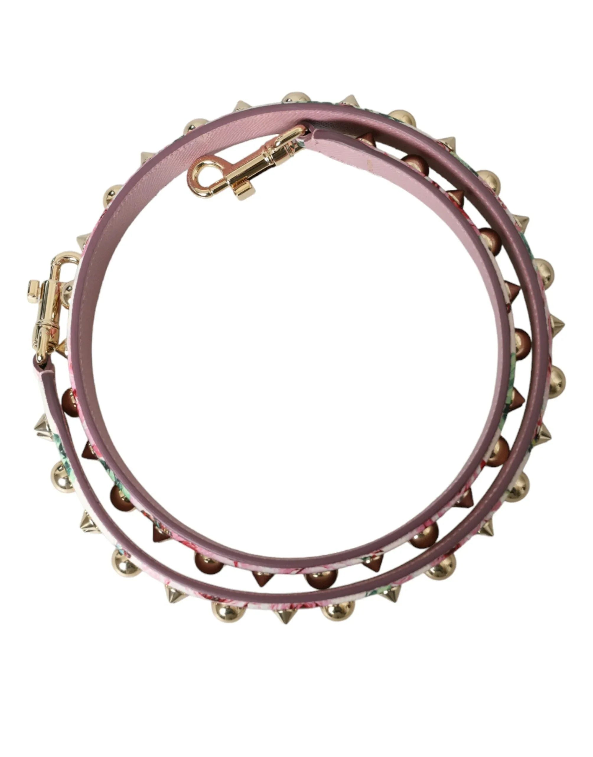 Dolce & Gabbana Pink Floral Handbag Accessory Shoulder Strap - Zeiniez