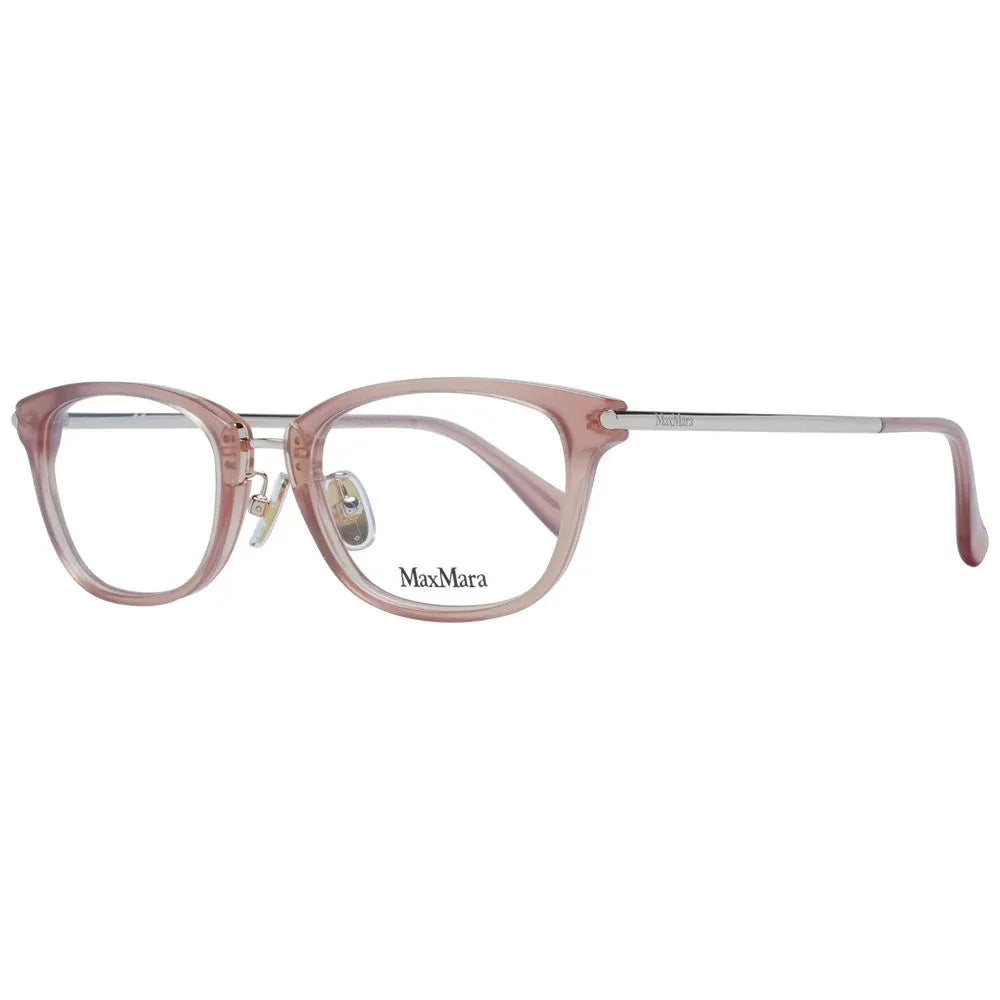 Max Mara Beige Plastic Glasses (Frames) - Zeiniez