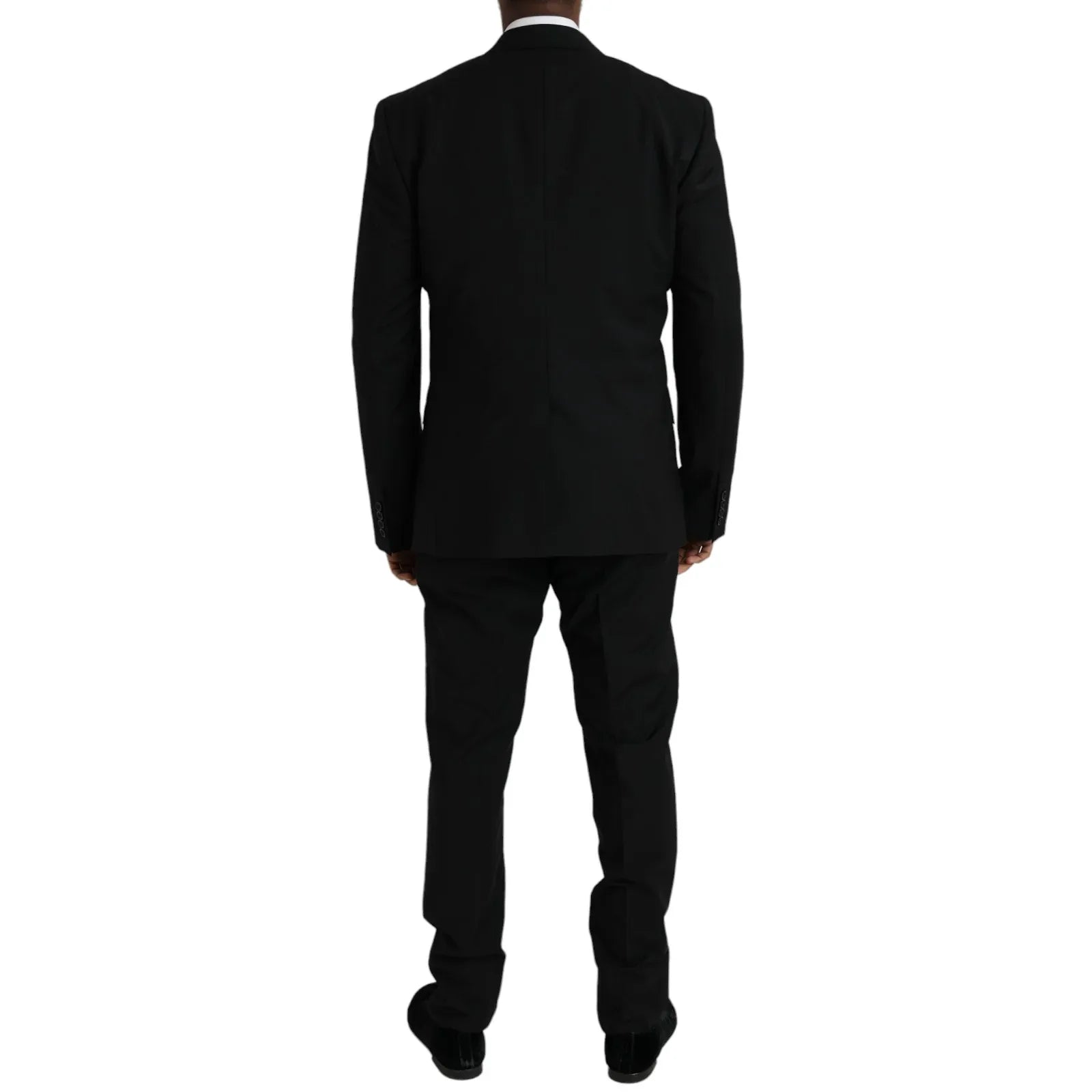 Dolce & Gabbana Black Polyester STAFF Formal 3 Piece Suit - Zeiniez