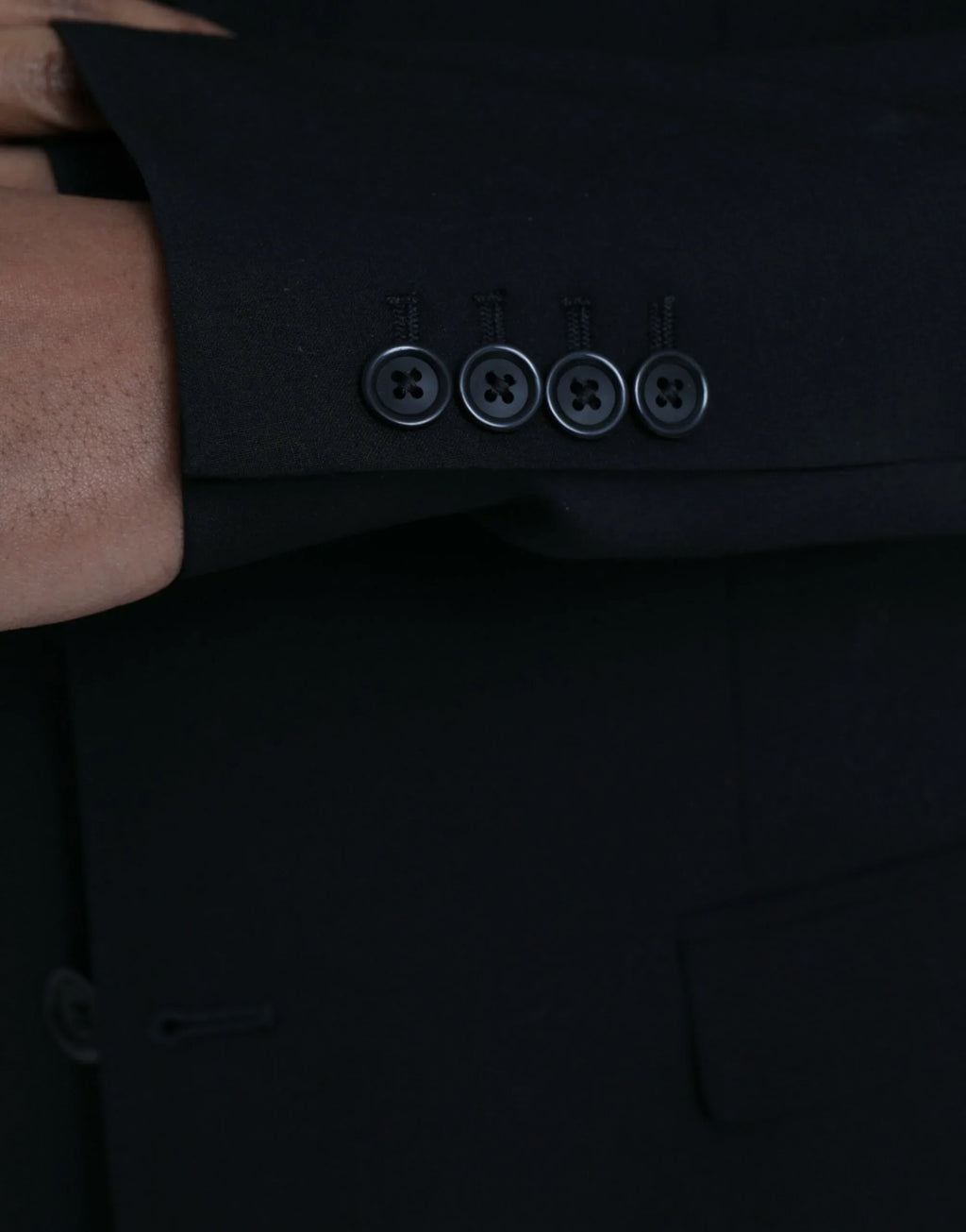 Dolce & Gabbana Black Polyester STAFF Formal 3 Piece Suit - Zeiniez
