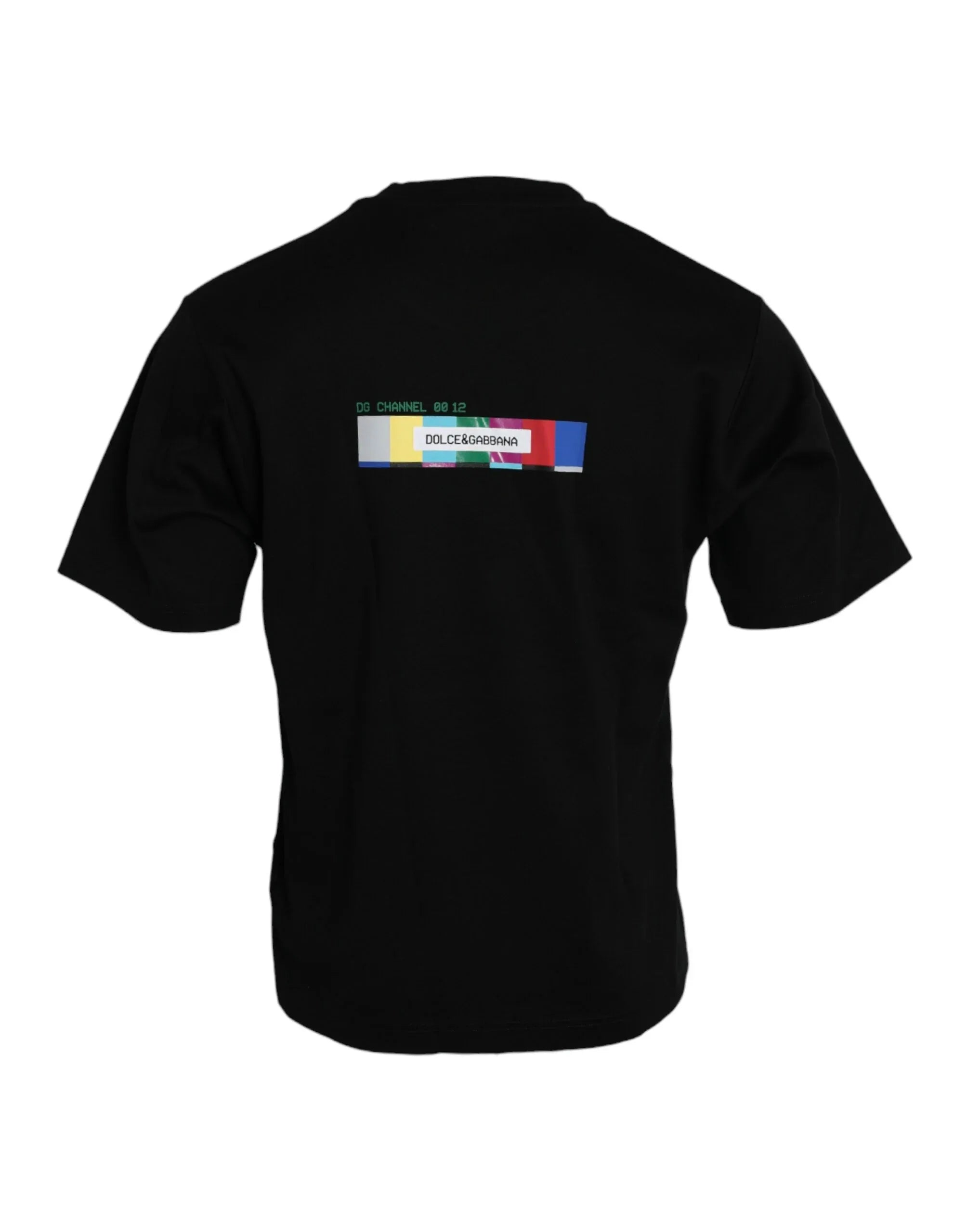 Dolce & Gabbana Black With Love Always Crew Neck Top T-shirt - Zeiniez