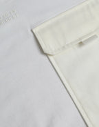 Dolce & Gabbana White Cotton Pocket Short Sleeves T-shirt - Zeiniez
