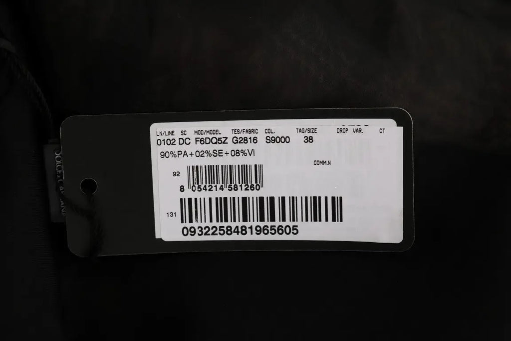 Dolce & Gabbana Black Pink Silk Applique Shift Dress - Zeiniez