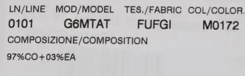 Dolce & Gabbana Brown Stretch Cotton Pants - Zeiniez