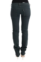 Costume National Gray Cotton Superslim Denim Jeans - Zeiniez