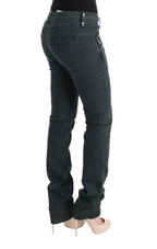 Costume National Gray Cotton Superslim Denim Jeans - Zeiniez