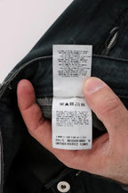 Costume National Gray Cotton Superslim Denim Jeans - Zeiniez