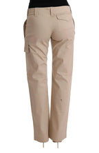 Ermanno Scervino Beige Cotton Wool Regular Fit Pants - Zeiniez
