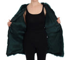 Dolce & Gabbana Green Alpaca Fur Vest Sleeveless Jacket - Zeiniez