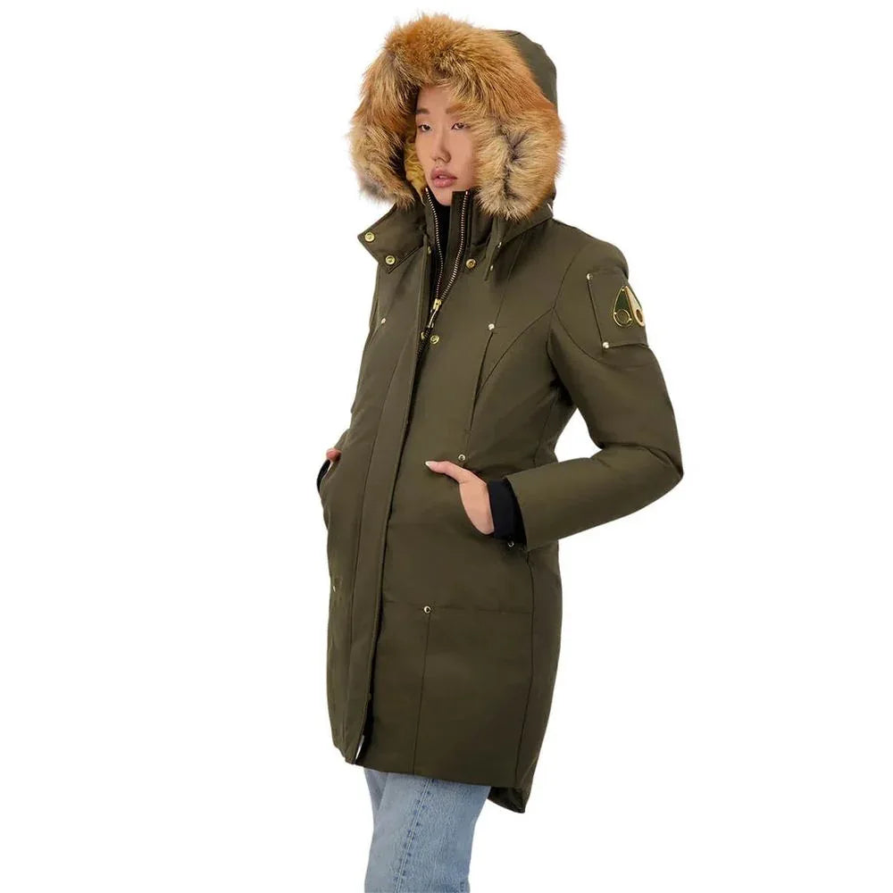 Moose Knuckles Army Cotton Jacket Coat - Zeiniez