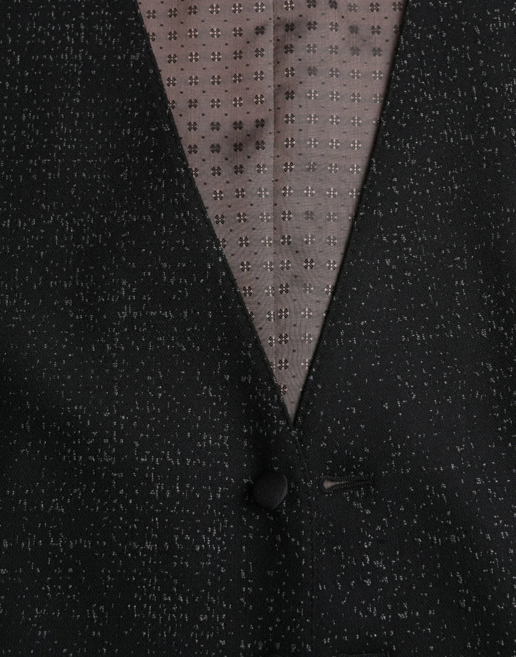 Dolce & Gabbana Black Brown Silk Waistcoat Dress Formal Vest - Zeiniez