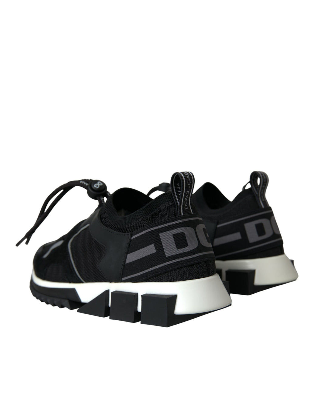 Dolce & Gabbana Black Mesh Sorrento Trekking Sneakers Shoes - Zeiniez