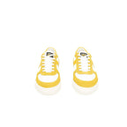 Cerruti 1881 Yellow Cowhide Men Sneaker - Zeiniez