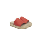 Cerruti 1881 Red Calfskin Women Sandal - Zeiniez