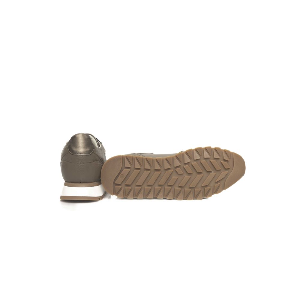 Cerruti 1881 Beige Cowhide Women Sneaker - Zeiniez