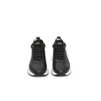 Cerruti 1881 Black Leather Women Sneaker - Zeiniez