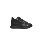 Cerruti 1881 Black Leather Women Sneaker - Zeiniez