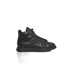 Cerruti 1881 Black Leather Women Sneaker - Zeiniez