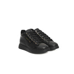 Cerruti 1881 Black Leather Women Sneaker - Zeiniez
