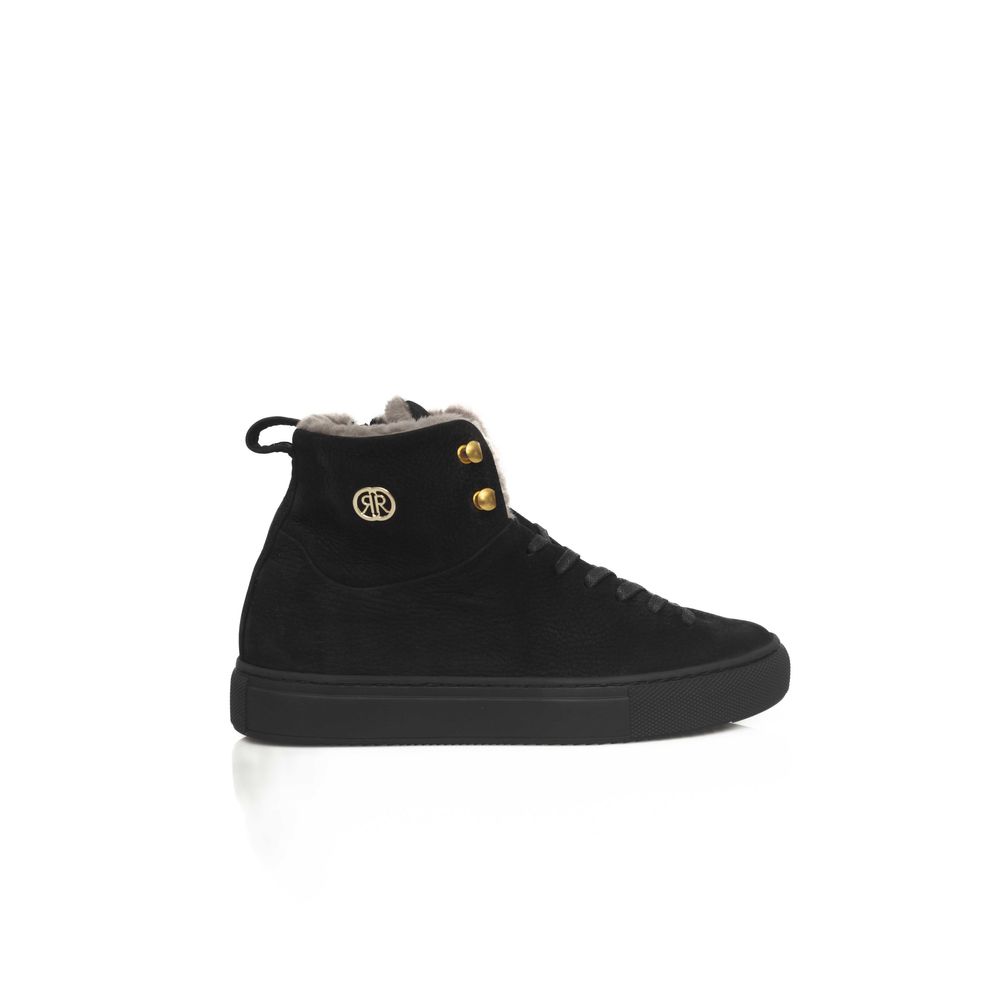 Cerruti 1881 Black Cowhide Women Sneaker - Zeiniez