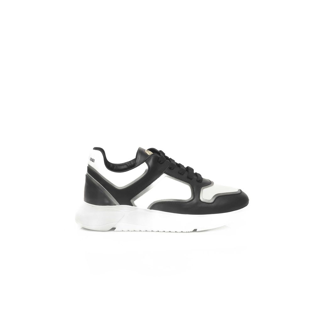 Cerruti 1881 Black Leather Women Sneaker - Zeiniez