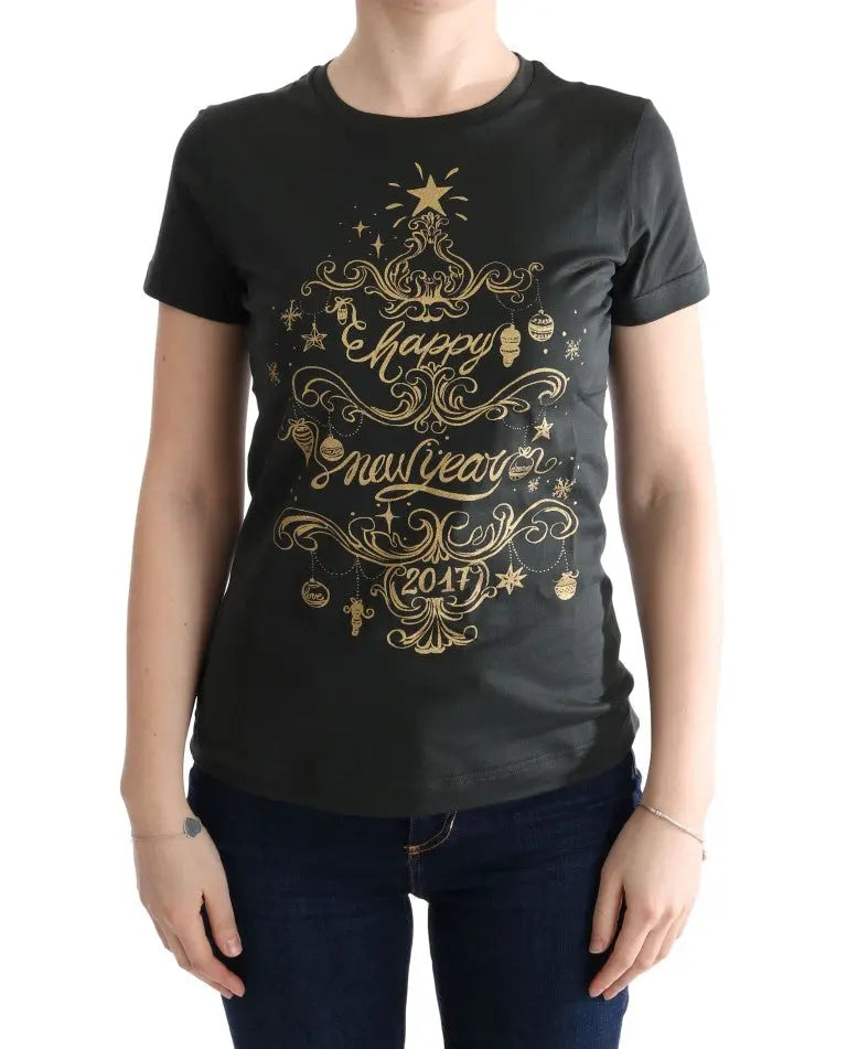 Dolce & Gabbana Green Cotton 2017 Motive T-Shirt - Zeiniez