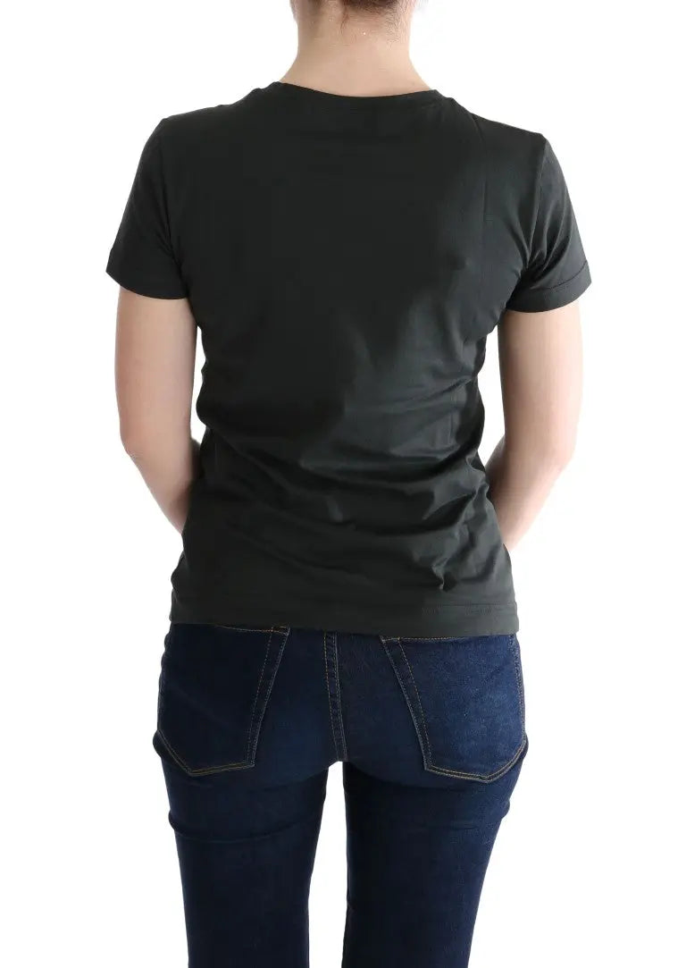 Dolce & Gabbana Green Cotton 2017 Motive T-Shirt - Zeiniez