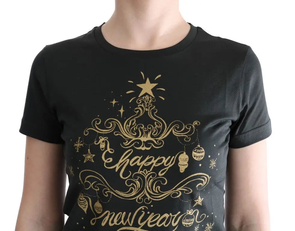 Dolce & Gabbana Green Cotton 2017 Motive T-Shirt - Zeiniez