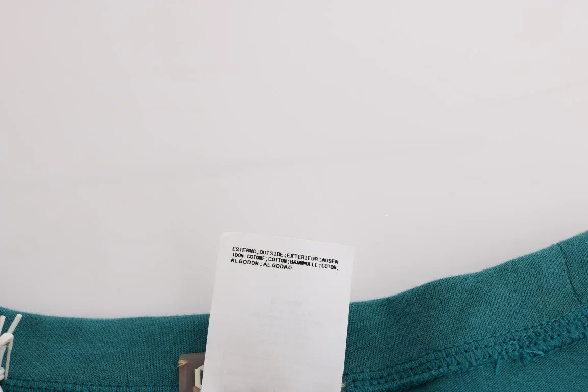 John Galliano Green Cotton Oversized Sweater - Zeiniez