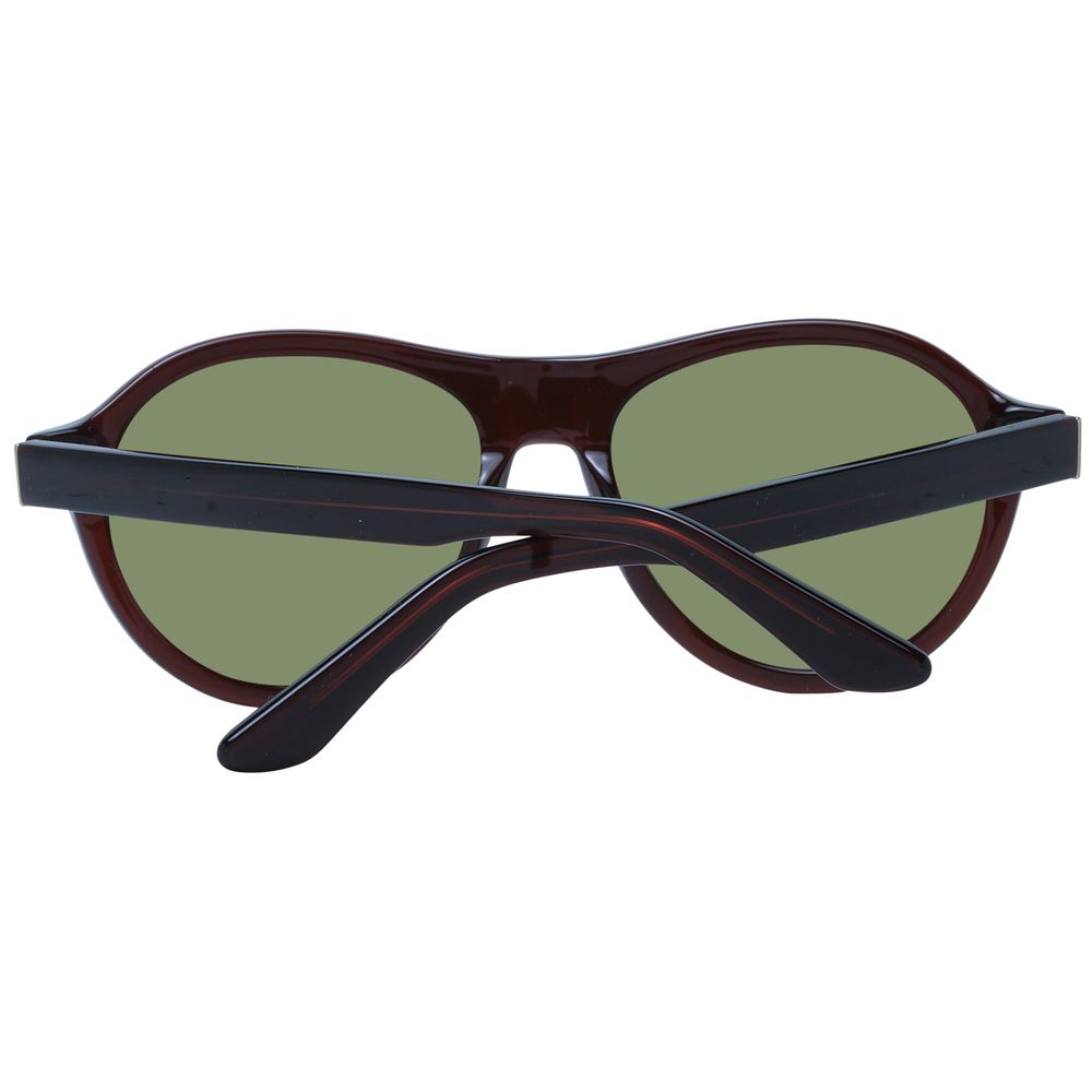 Serengeti Brown Acetate Sunglasses - Zeiniez
